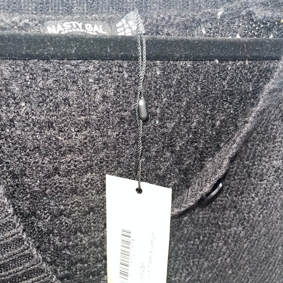 Nasty Gal Petite Recycled Puff Sleeve Cardigan (NWT) - Picture 2 of 3